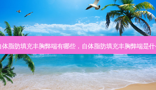 自体脂肪填充丰胸弊端有哪些,自体脂肪填充丰胸弊端是什么-第1张图片-容颜志 - 专注变美资讯 自体脂肪填充丰胸弊端有哪些,自体脂肪填充丰胸弊端是什么-第1张图片-容颜志 - 专注变美资讯