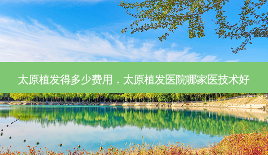 太原植发得多少费用,太原植发医院哪家医技术好-第1张图片-容颜志 - 专注变美资讯 太原植发得多少费用,太原植发医院哪家医技术好-第1张图片-容颜志 - 专注变美资讯