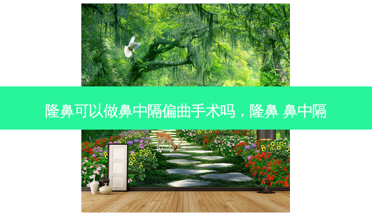 隆鼻可以做鼻中隔偏曲手术吗,隆鼻 鼻中隔-第1张图片-容颜志 - 专注变美资讯 隆鼻可以做鼻中隔偏曲手术吗,隆鼻 鼻中隔-第1张图片-容颜志 - 专注变美资讯