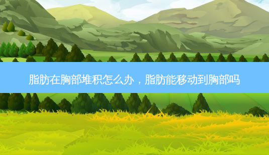 脂肪在胸部堆积怎么办,脂肪能移动到胸部吗-第1张图片-容颜志 - 专注变美资讯 脂肪在胸部堆积怎么办,脂肪能移动到胸部吗-第1张图片-容颜志 - 专注变美资讯