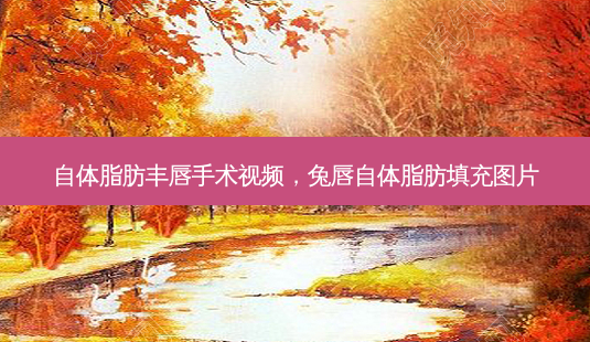 自体脂肪丰唇手术视频,兔唇自体脂肪填充图片-第1张图片-容颜志 - 专注变美资讯 自体脂肪丰唇手术视频,兔唇自体脂肪填充图片-第1张图片-容颜志 - 专注变美资讯