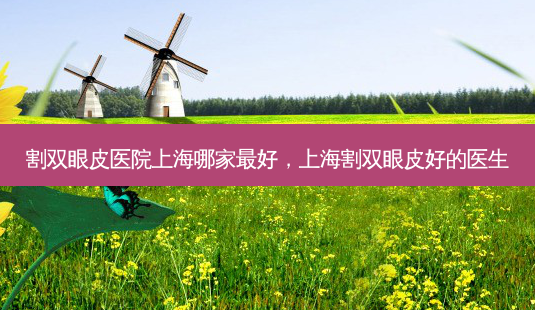割双眼皮医院上海哪家 *** ,上海割双眼皮好的医生-第1张图片-容颜志 - 专注变美资讯 割双眼皮医院上海哪家 *** ,上海割双眼皮好的医生-第1张图片-容颜志 - 专注变美资讯