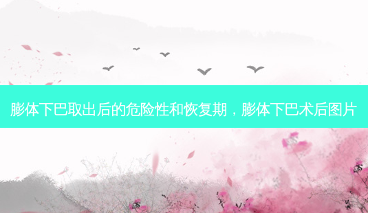 膨体下巴取出后的危险性和恢复期,膨体下巴术后图片-第1张图片-容颜志 - 专注变美资讯 膨体下巴取出后的危险性和恢复期,膨体下巴术后图片-第1张图片-容颜志 - 专注变美资讯