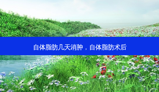 自体脂肪几天消肿,自体脂肪术后-第1张图片-容颜志 - 专注变美资讯 自体脂肪几天消肿,自体脂肪术后-第1张图片-容颜志 - 专注变美资讯