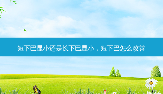 短下巴显小还是长下巴显小,短下巴怎么改善-第1张图片-容颜志 - 专注变美资讯 短下巴显小还是长下巴显小,短下巴怎么改善-第1张图片-容颜志 - 专注变美资讯