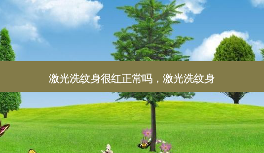 激光洗纹身很红正常吗,激光洗纹身-第1张图片-容颜志 - 专注变美资讯 激光洗纹身很红正常吗,激光洗纹身-第1张图片-容颜志 - 专注变美资讯