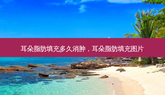 耳朵脂肪填充多久消肿，耳朵脂肪填充图片-第1张图片-容颜志 - 专注变美资讯