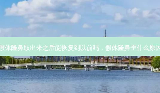 假体隆鼻取出来之后能恢复到以前吗,假体隆鼻歪什么原因-第1张图片-容颜志 - 专注变美资讯 假体隆鼻取出来之后能恢复到以前吗,假体隆鼻歪什么原因-第1张图片-容颜志 - 专注变美资讯