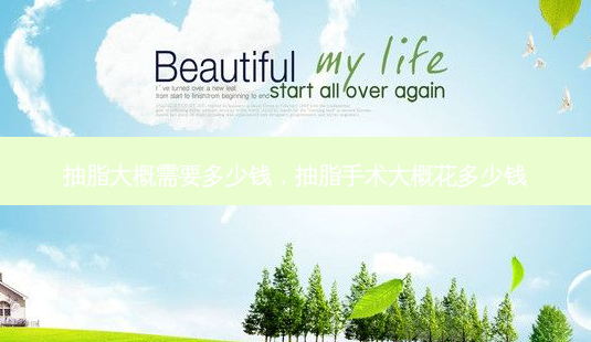 抽脂大概需要多少钱,抽脂手术大概花多少钱-第1张图片-容颜志 - 专注变美资讯 抽脂大概需要多少钱,抽脂手术大概花多少钱-第1张图片-容颜志 - 专注变美资讯