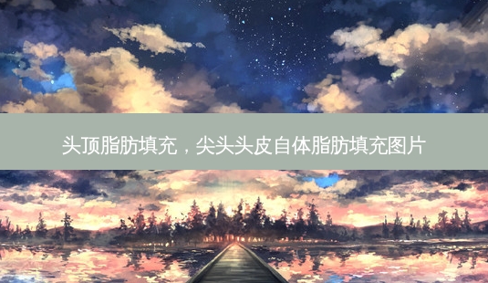 头顶脂肪填充,尖头头皮自体脂肪填充图片-第1张图片-容颜志 - 专注变美资讯 头顶脂肪填充,尖头头皮自体脂肪填充图片-第1张图片-容颜志 - 专注变美资讯