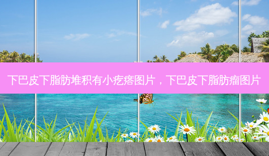 下巴皮下脂肪堆积有小疙瘩图片,下巴皮下脂肪瘤图片-第1张图片-容颜志 - 专注变美资讯 下巴皮下脂肪堆积有小疙瘩图片,下巴皮下脂肪瘤图片-第1张图片-容颜志 - 专注变美资讯