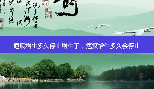 疤痕增生多久停止增生了,疤痕增生多久会停止-第1张图片-容颜志 - 专注变美资讯 疤痕增生多久停止增生了,疤痕增生多久会停止-第1张图片-容颜志 - 专注变美资讯