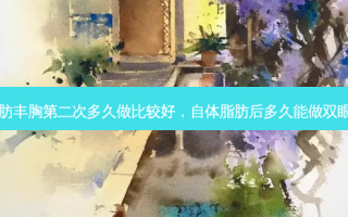 自体脂肪丰胸第二次多久做比较好，自体脂肪后多久能做双眼皮手术