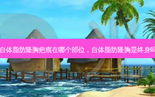 自体脂肪隆胸疤痕在哪个部位，自体脂肪隆胸是终身吗