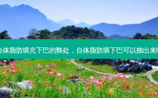 自体脂肪填充下巴的弊处，自体脂肪填下巴可以抽出来吗