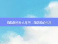 脂肪胶有什么作用，脂肪胶的作用